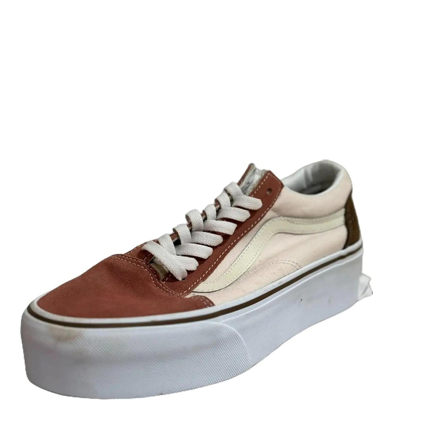 Vans Old Skool Stackform Red- Cream