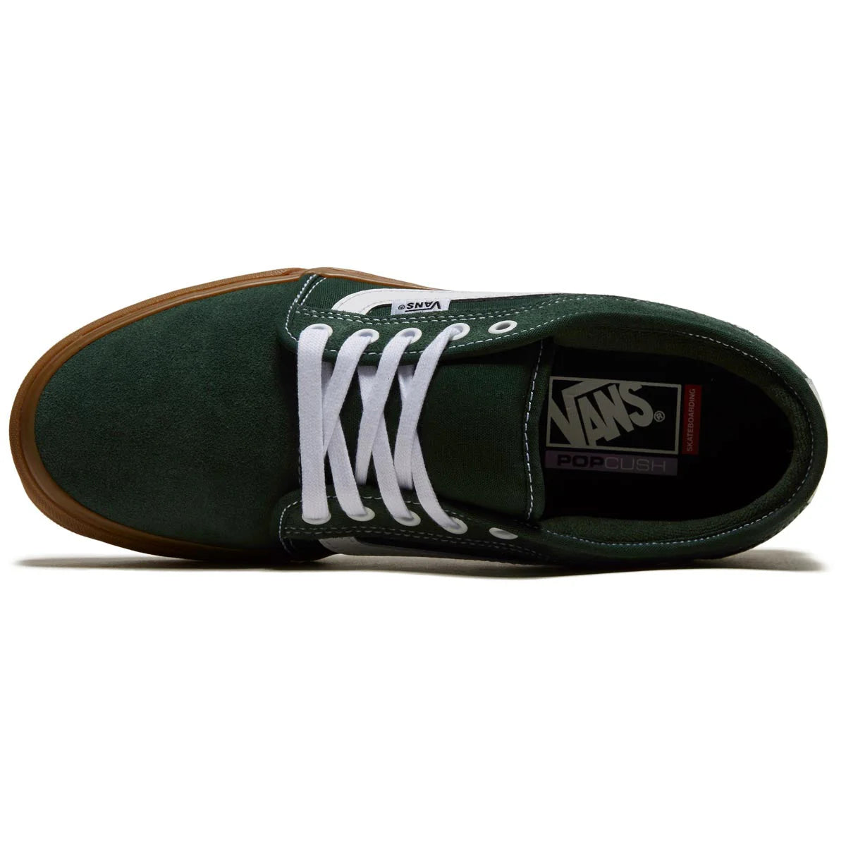 Vans Chukka Low Sidestripe Dark Green/Gum