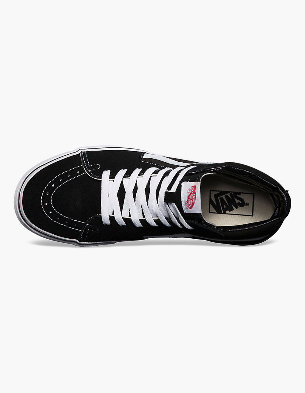 Vans SK8-Hi Core Classics Black with leather interior