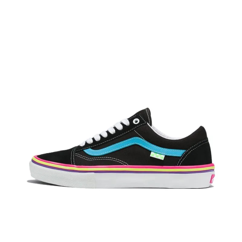 Skate Old Skool Neon Rave Black/Neon