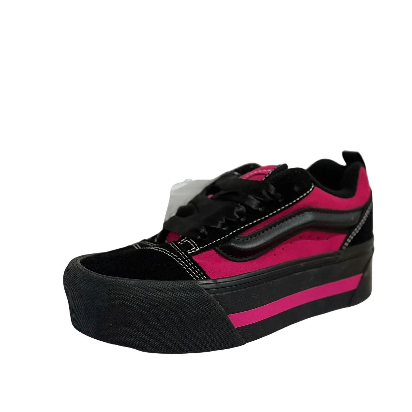 Vans Knu Stack Vintage Satin Black Pink