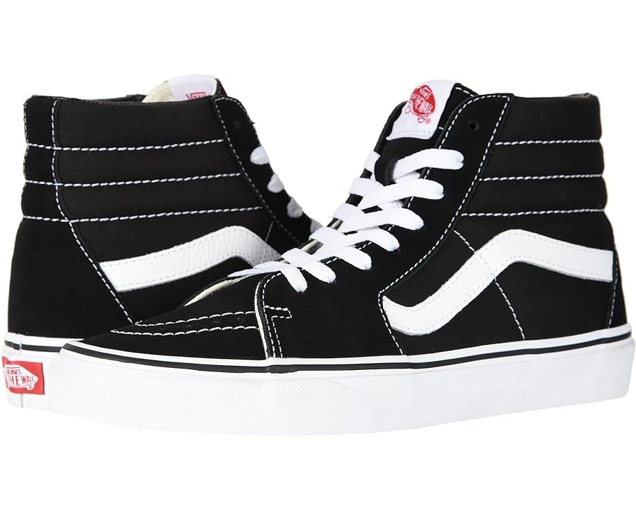 Vans SK8-Hi Core Classics Black with leather interior