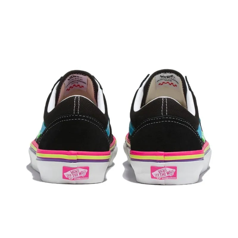 Skate Old Skool Neon Rave Black/Neon