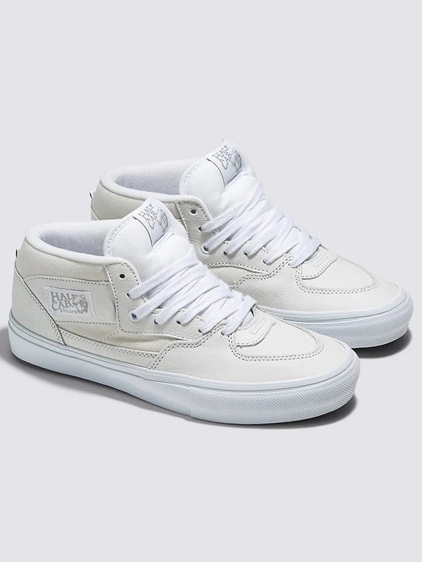 Vans Daz Skate Half Cab White Leather Skate