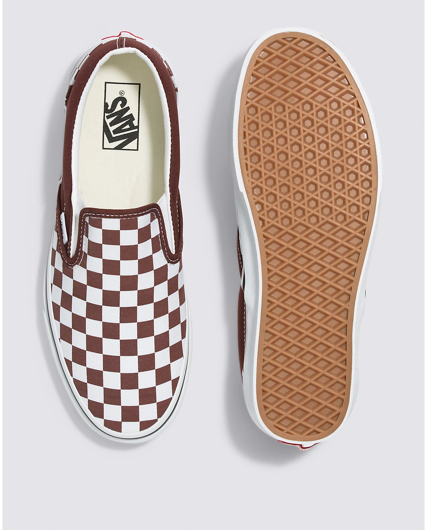 Vans Classic Slip-On Checkerboard Bitter Chocolate