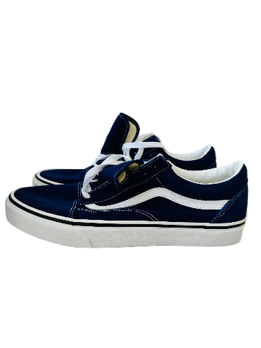Vans old skool blue suede