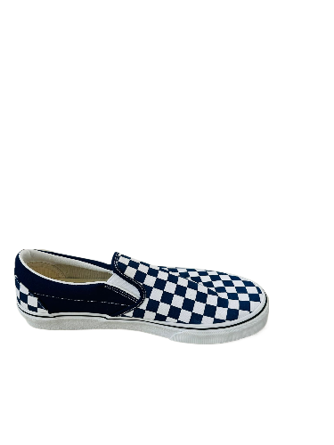 Vans Cheakers blue slip on