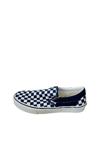 Vans Cheakers blue slip on
