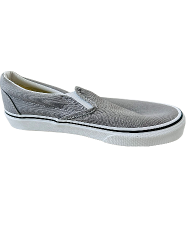 Vans Grey and White Trainers