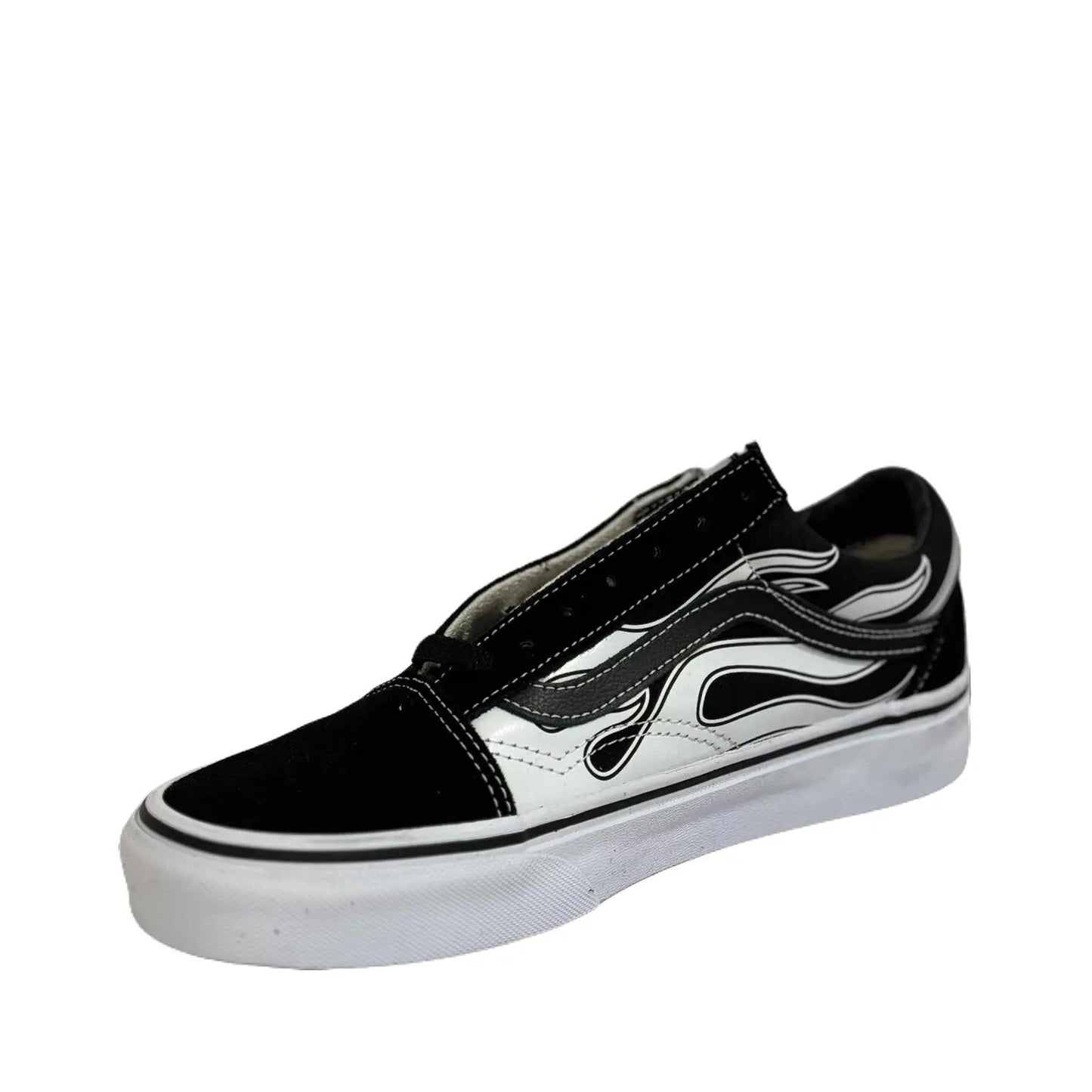 Vans Old Skool Flames Black- White
