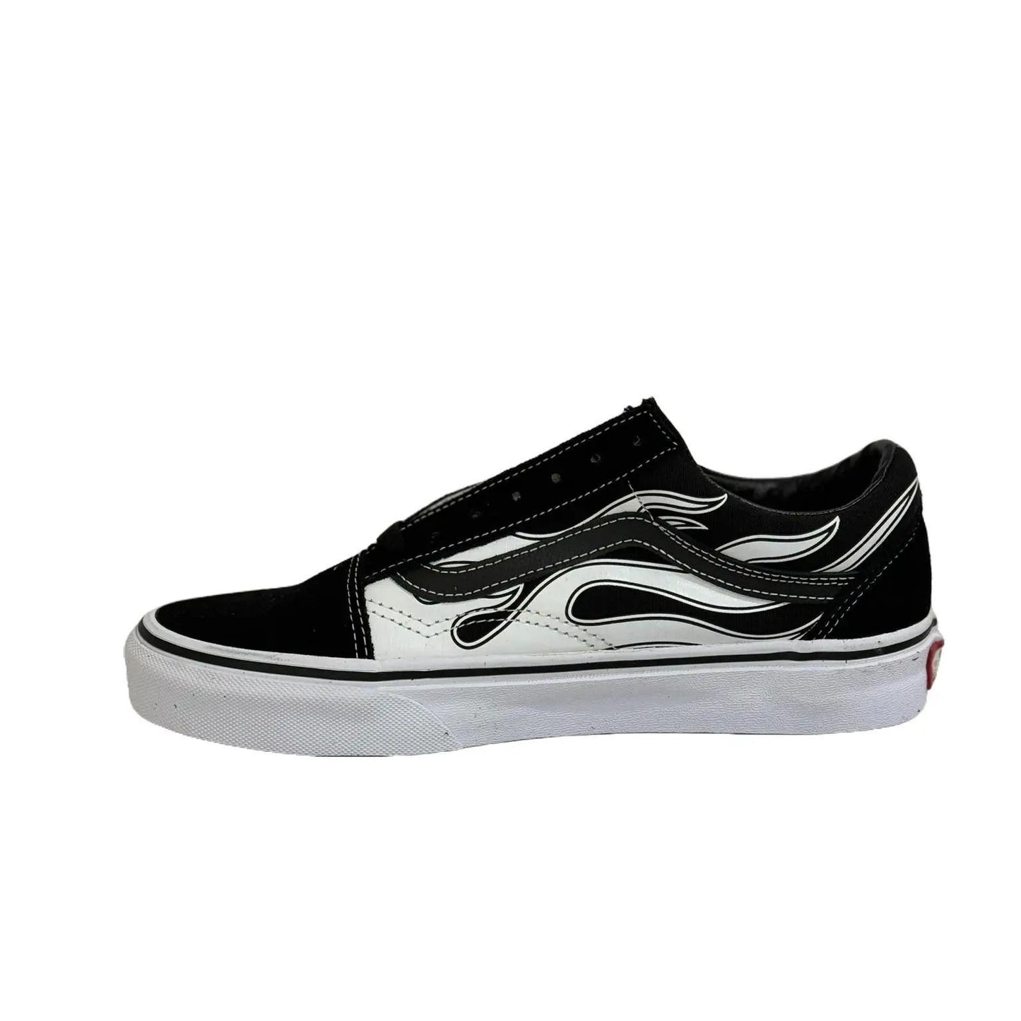 Vans Old Skool Flames Black- White