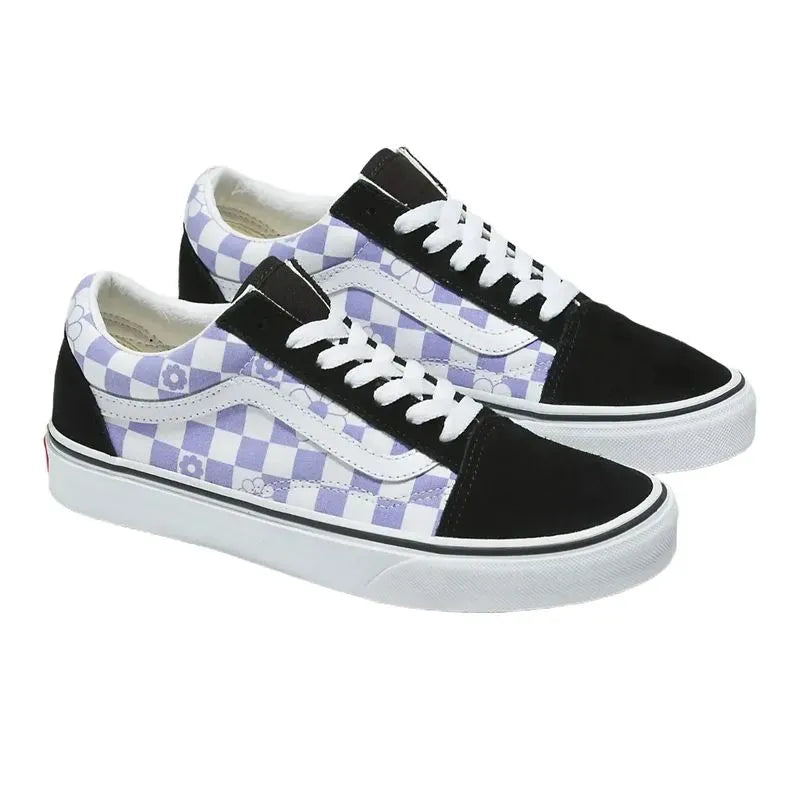 Vans Old Skool Floral check Lavender
