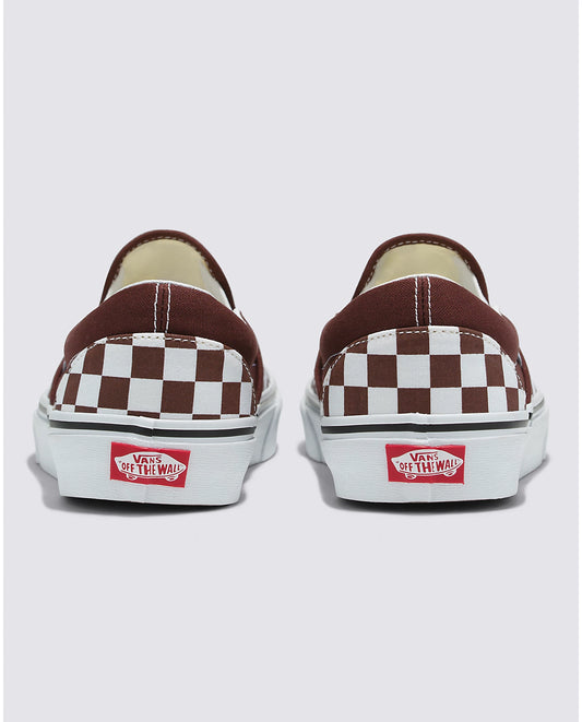 Vans Classic Slip-On Checkerboard Bitter Chocolate