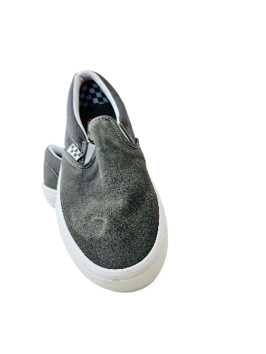 Vans Slip On Gray Skateboarding Pop Cush