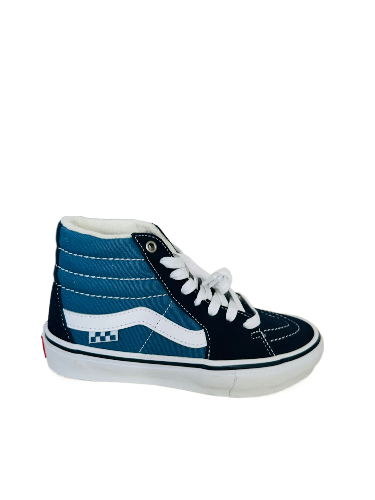 Vans "Skate Sk8-Hi" Sneakers (Navy/White) Skate High-Top