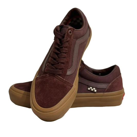 Vans Old Skool Maroon & Gum Skate